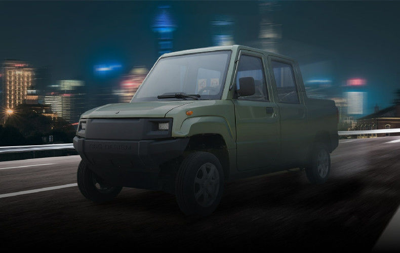 150 кг грузоподъемности EV пикап с формой RWD с максимальной скоростью 40 км / ч