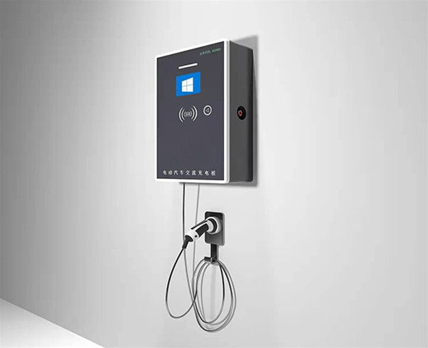 Стенная 220V EV зарядная станция с 7 выходной мощностью ((KW) зарядная станция переменного тока для новых энергетических транспортных средств